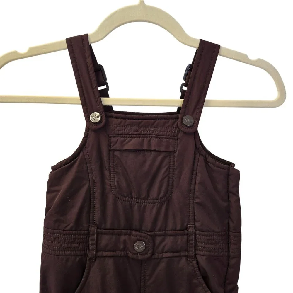 Baby Gap Fleece Lined Snow Bibs Size Unisex Toddler 4